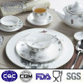 A018 Hot selling attractive fine bone china porcelain dinner set